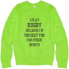 Unisex Neon Crewneck Sweatshirt