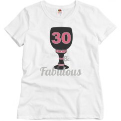 Ladies Semi-Fitted Relaxed Fit Basic Promo Tee