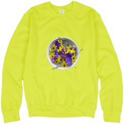 Unisex Neon Crewneck Sweatshirt