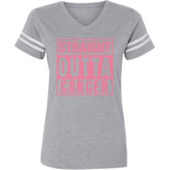 Ladies Relaxed Fit Vintage Sports Tee