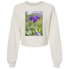 Women's Raglan Pullover Fleece