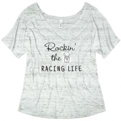 Ladies Flowy Slouchy Tee