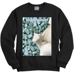 Unisex Film and Foil Crewneck Sweatshirt