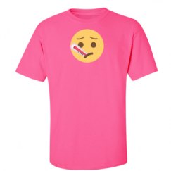 Unisex Ultra Cotton Safety Neon Crewneck Tee