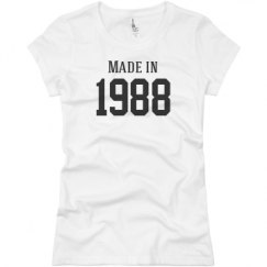 Ladies Slim Fit Basic Promo Jersey Tee