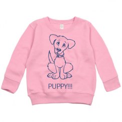 Toddler Crewneck Basic Promo Sweatshirt