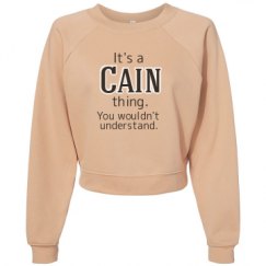 Women's Raglan Pullover Fleece