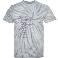 Unisex Tie-Dye Cyclone Pinwheel Tee