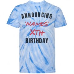 Youth Tie-Dye Cyclone Pinwheel Tee