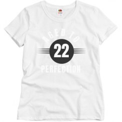 Ladies Semi-Fitted Relaxed Fit Basic Promo Tee