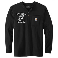 Unisex Carhartt Long Sleeve Henley Tee 