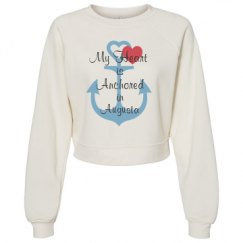 Women's Raglan Pullover Fleece