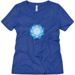 Ladies Relaxed Fit V-Neck Tee