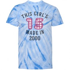 Youth Tie-Dye Cyclone Pinwheel Tee