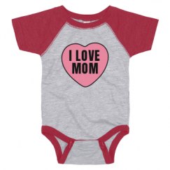 Infant Vintage Raglan Bodysuit