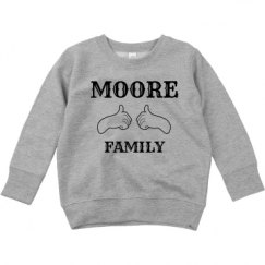 Toddler Crewneck Basic Promo Sweatshirt