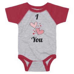 Infant Vintage Raglan Bodysuit