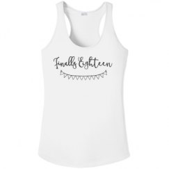 Ladies Athletic Performance Racerback Tank