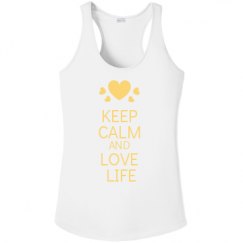 Ladies Athletic Performance Racerback Tank