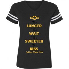 Ladies Relaxed Fit Vintage Sports Tee