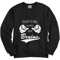 Unisex Film and Foil Crewneck Sweatshirt