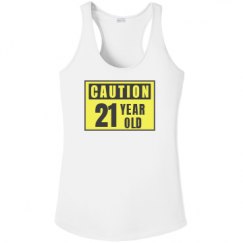 Ladies Athletic Performance Racerback Tank