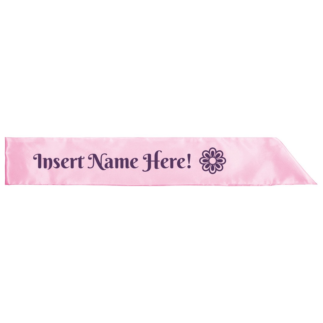 pageant sash template