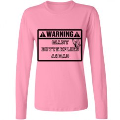 Ladies Relaxed Fit Basic Long Sleeve Tee