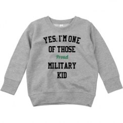 Toddler Crewneck Basic Promo Sweatshirt