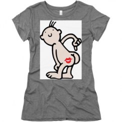 Ladies Slim Fit Super Soft Triblend Tee