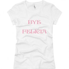 Ladies Slim Fit Basic Promo Jersey Tee