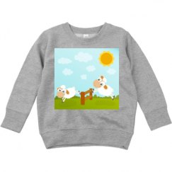 Toddler Crewneck Basic Promo Sweatshirt