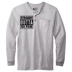 Unisex Carhartt Long Sleeve Henley Tee 