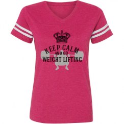 Ladies Relaxed Fit Vintage Sports Tee