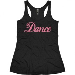 Ladies Slim Fit Super Soft Racerback Triblend Tank