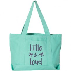 Seaside Cotton Canvas Pigment-Dyed Boat Tote Bag