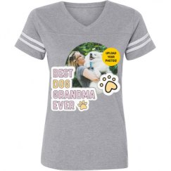 Ladies Relaxed Fit Vintage Sports Tee