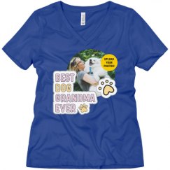 Ladies Relaxed Fit V-Neck Tee