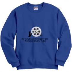 Unisex Film and Foil Crewneck Sweatshirt