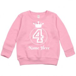 Toddler Crewneck Basic Promo Sweatshirt