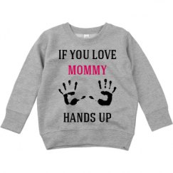 Toddler Crewneck Basic Promo Sweatshirt