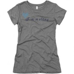 Ladies Slim Fit Super Soft Triblend Tee