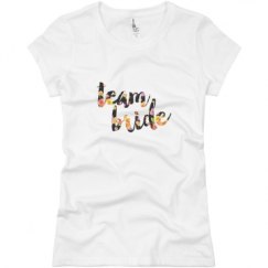 Ladies Slim Fit Basic Promo Jersey Tee