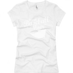 Ladies Slim Fit Basic Promo Jersey Tee