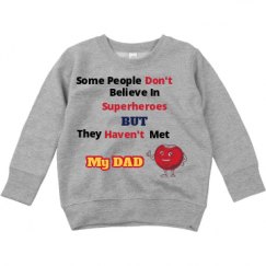 Toddler Crewneck Basic Promo Sweatshirt