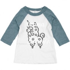 Toddler 3/4 Sleeve Raglan Tee