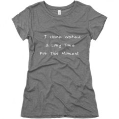 Ladies Slim Fit Super Soft Triblend Tee