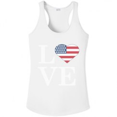 Ladies Athletic Performance Racerback Tank