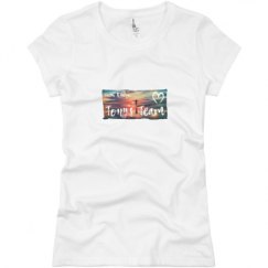 Ladies Slim Fit Basic Promo Jersey Tee