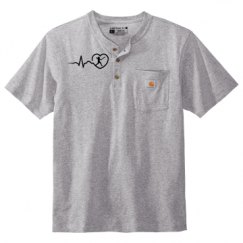 Unisex Carhartt Henley Tee 